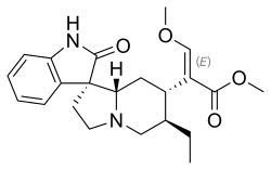 Chemical structure of rhynchophylline