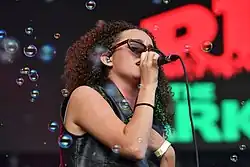 Rhys in 2018