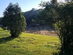 A pond in Farovec