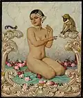 Image 79Indian Princess, by Richard Borrmeister&nbsp;[de] (1888?)
