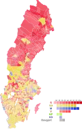 Largest party in each precinct