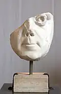 Fragmentary male portrait - 500/550 AD