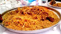 Riz gras with beef