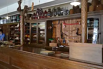 Restored ship chandlery,  1900, at the Maritime Museum of the Atlantic in Halifax, Nova Scotia