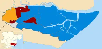 2021 results map
