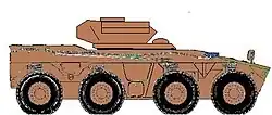 Rooikat antitank