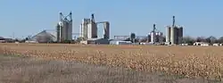 Roseland, seen from the southeast, November 2012