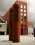 Design details on the main square