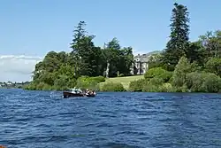 House and lawns