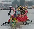 The bow of barge Suea Kamron Sin