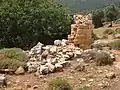 Ruined house in Farradiyya