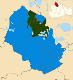 2007 results map