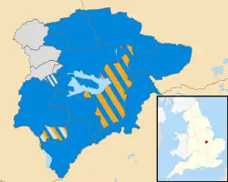 2011 results map