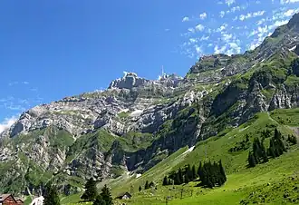 Säntis from Schwägalp