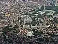 Aerial view of the Süleymaniye Mosque and Istanbul University