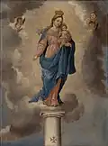 La Virgen del pilar (Late 18th century), Puerto Rico