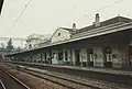 station building (1995), with a third track