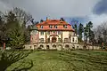 The palace in Muchów