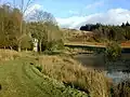 Hawthorn Cottage and pond