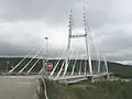 The E&nbsp;75, the Sami Bridge on the Norwegian–Finnish border in the Utsjoki village