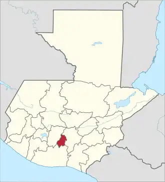 Sacatepéquez in Guatemala