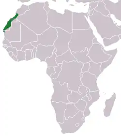Map of range