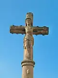 Calvary, East side with the Christ.