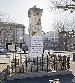 War memorial.