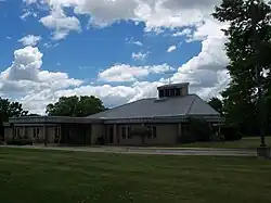 Saint Joan of Arc Church on Route 14 was built in 1987.