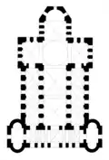 Plan of the church