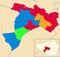 2008 results map
