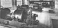 Láng turbogenerators in the Salgótarján Colliery Company, 1915