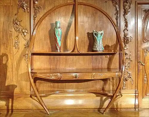 Dining room by Alexandre Charpentier (1900-1901) (Musée d'Orsay)