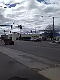 Intersection. Salmon, Idaho.