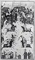Polo scene (lost), Cartier Hafiz, 1531