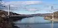 Sami Bridge are the national Finnish–Norwegian border crossing point which is located in Utsjoki