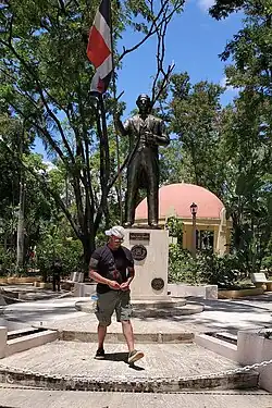 Statue in San José de Ocoa, Dominican Republic.