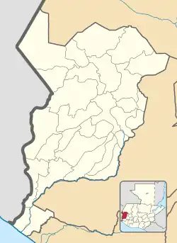 La Reforma is located in San Marcos Department