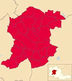 2019 results map