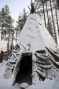 Santa Claus Village at Rovaniemi, Finlnd