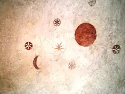 Frescoed vault