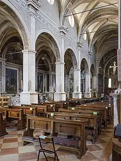 Left aisle