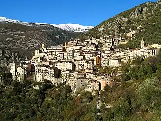 A general view of the village