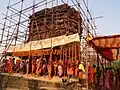 Religious ceremony in progress