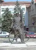 Monument to Ivan Sarić in Subotica