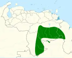 Map of range