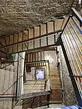 Inside the tower