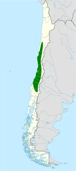 Map of range