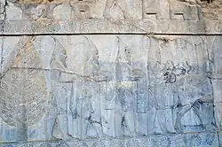 Scythian Tribute Bearers on the Apadana Staircase.