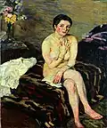 Seated nude, 1909